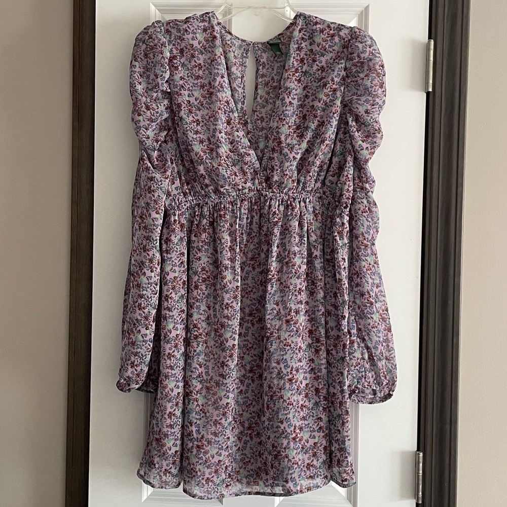 Wild Fable Long sleeve Peasant Dress—Large